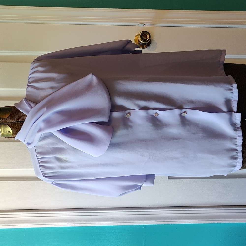 Vintage lavender blouse